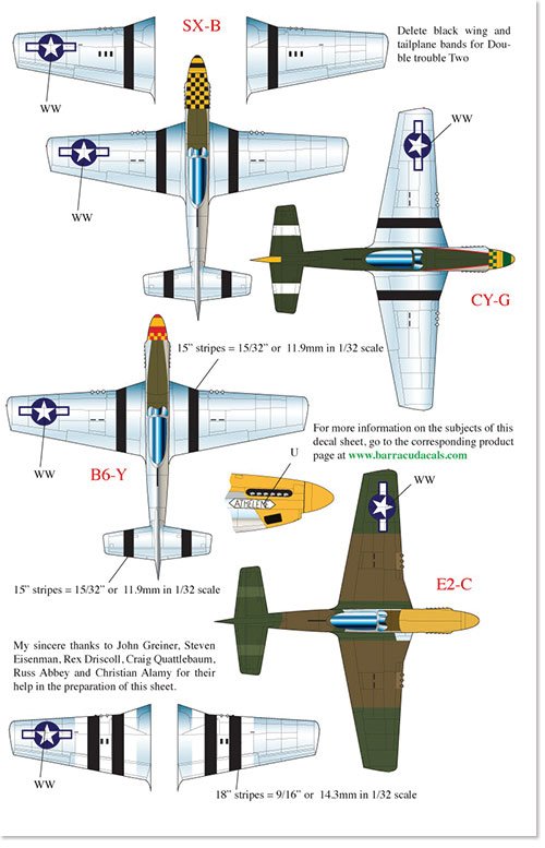 1/32 P-51D Mustangs Part.1 - Click Image to Close
