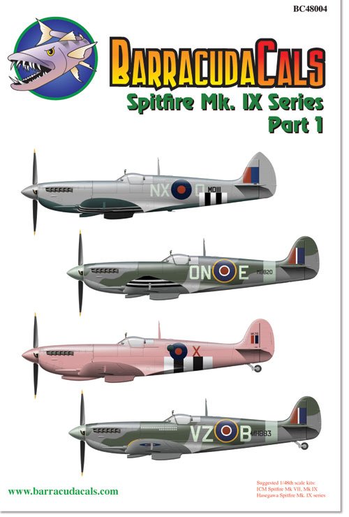 1/48 Spitfire Mk.IX Series Part.1 - Click Image to Close