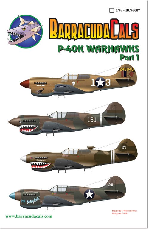 1/48 P-40K Warhawks Part.1 - Click Image to Close