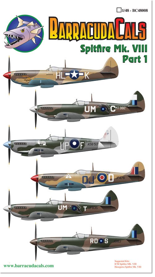 1/48 Spitfire Mk.VIII Part.1 - Click Image to Close