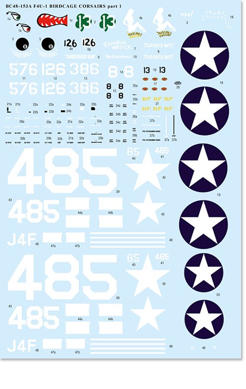 1/48 F4U-1 Birdcage Corsairs Part.1 - Click Image to Close