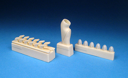 1/32 Bf109G-10 Intake and Exhausts Set - Click Image to Close