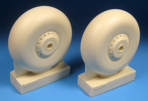 1/32 Lancaster Main Wheels - Smooth Tire - Click Image to Close