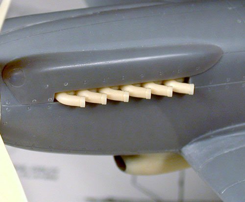 1/48 Spitfire Mk.XIX Tubular Exhausts - Click Image to Close