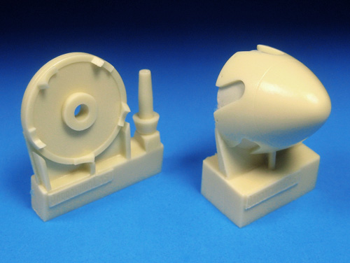1/48 Sea Fury Engine Front and Spinner Set - Click Image to Close
