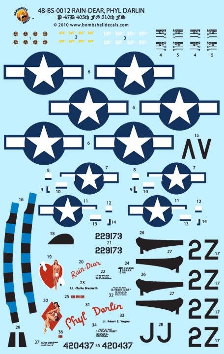 1/48 P-47D Thunderbolt, Double D Jugs Pt.2 - Click Image to Close