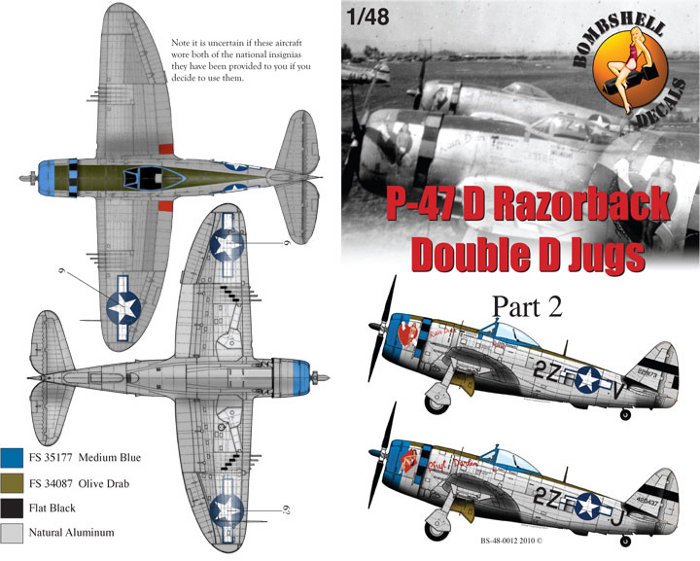 1/48 P-47D Thunderbolt, Double D Jugs Pt.2 - Click Image to Close