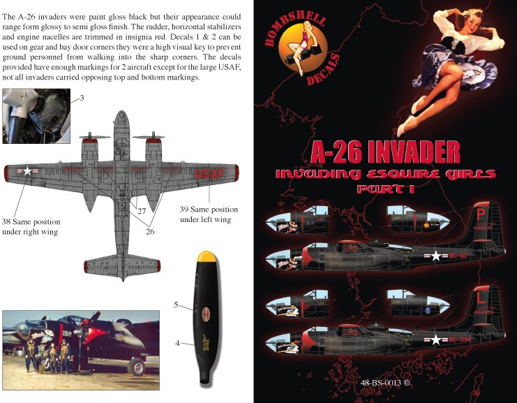 1/48 A-26 Invader, Invading Esquire Girls, Pt.1 - Click Image to Close