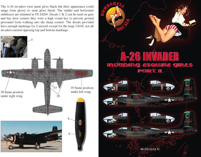 1/48 A-26 Invader, Invading Esquire Girls, Pt.2 - Click Image to Close