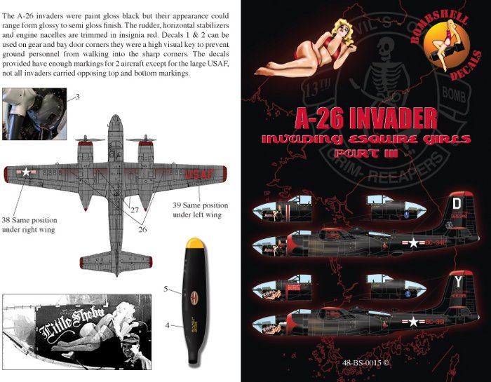 1/48 A-26 Invader, Invading Esquire Girls, Pt.3 - Click Image to Close