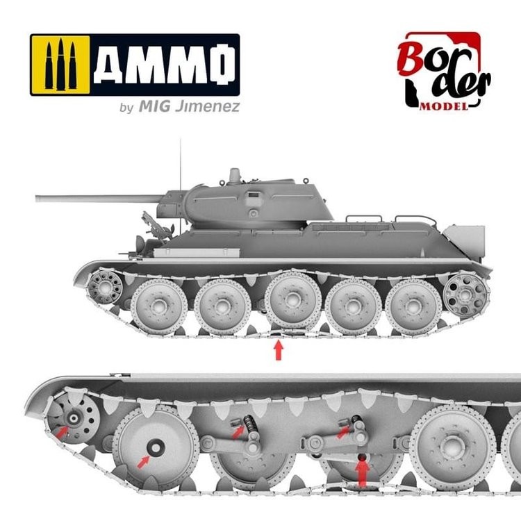 1/35 T-34E First Type of Spaced Armour T-34/76 (112 Factory) - Click Image to Close
