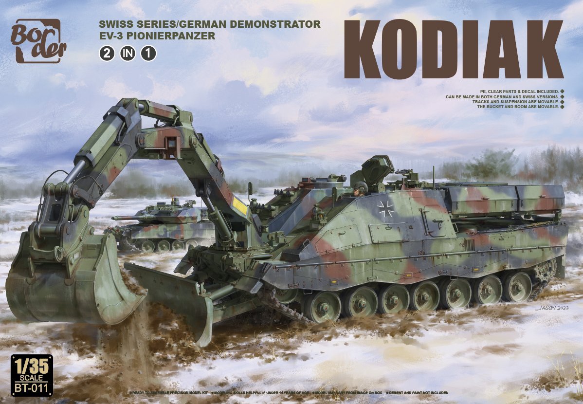 1/35 Kodiak, Swiss/German Demonstrator AEV-3 Pionierpanzer - Click Image to Close