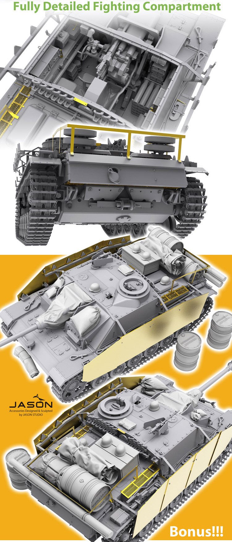 1/35 StuG.III Ausf.G Late Production with Interior - Click Image to Close