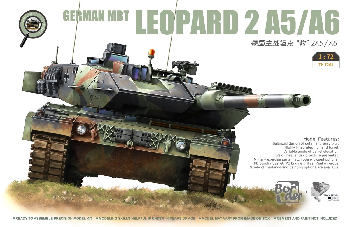 1/72 German Leopard 2A5/A6 MBT - Click Image to Close