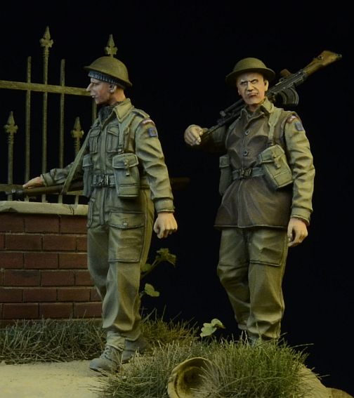 1/35 British/Commonwealth Infantry Walking 1942-45 - Click Image to Close