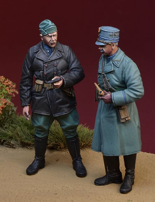 1/35 WWII Dutch Officers, Holland 1940 - Click Image to Close