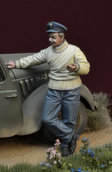 1/35 WWII Polish Fighter Pilot - Click Image to Close