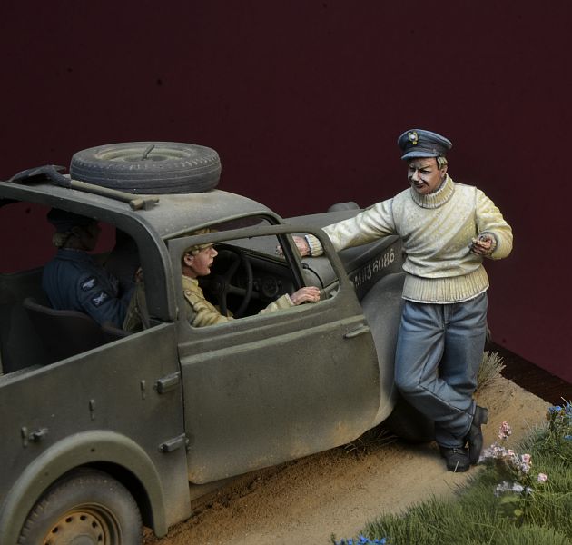 1/35 "War Flirtation" Battle of Britain 1940 (3 Figures Set) - Click Image to Close