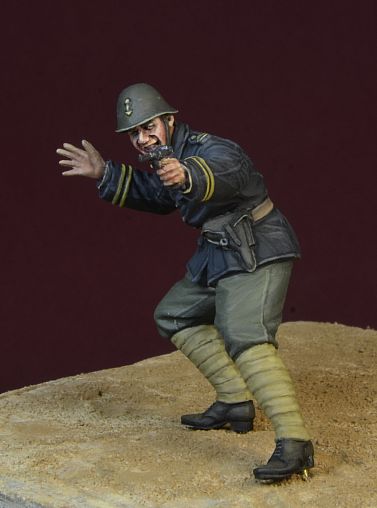 1/35 "Black Devils" Officer, WWII Dutch Army 1940 - Click Image to Close
