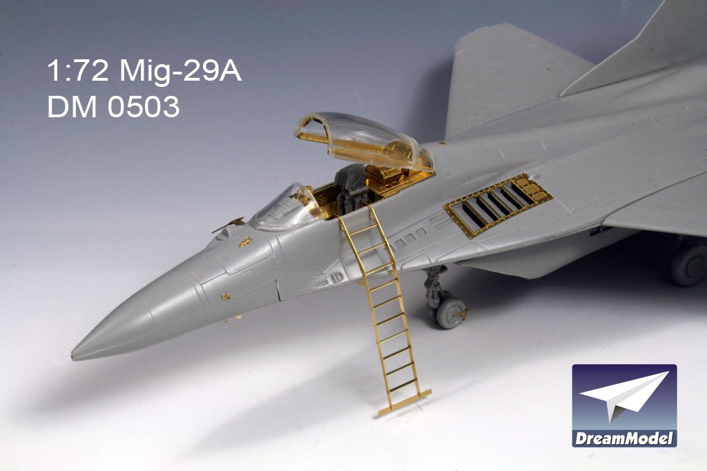 1/72 MiG-29A Detail Up Resin and Etching Parts for Hasegawa - Click Image to Close