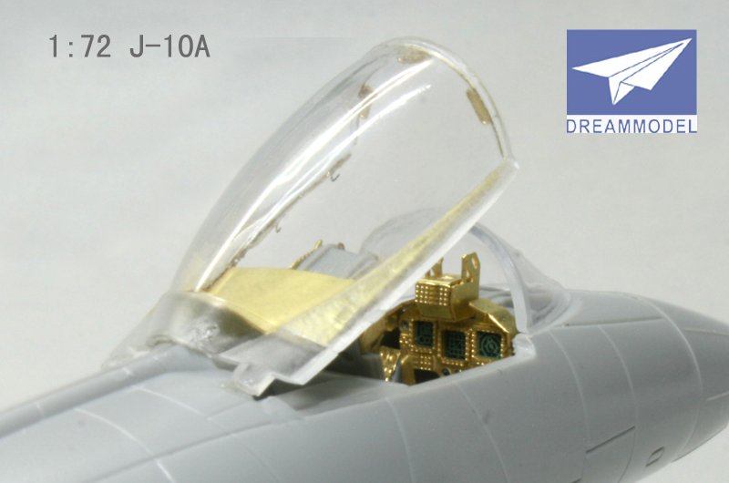 1/72 J-10A Vigorous Dragon Detail Up Etching Parts for Trumpeter - Click Image to Close