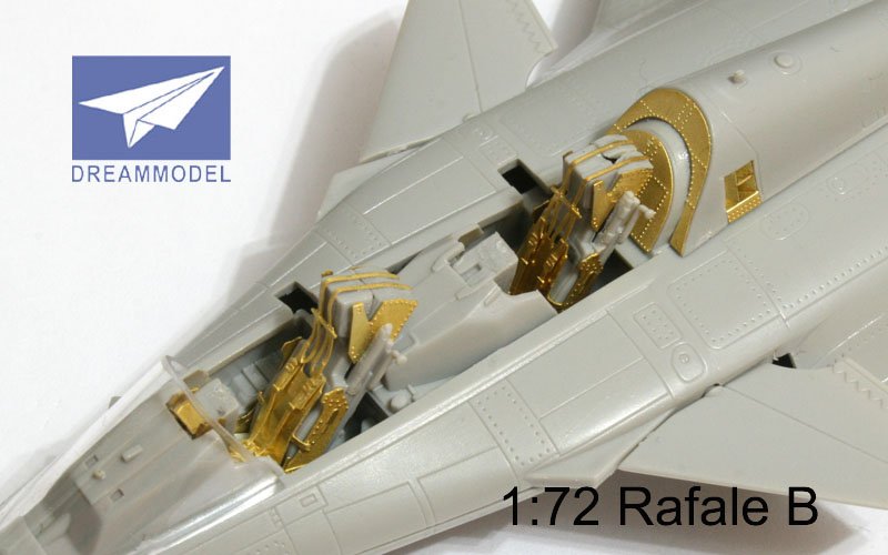 1/72 Rafale B Detail Up Etching Parts for Hobby Boss - Click Image to Close