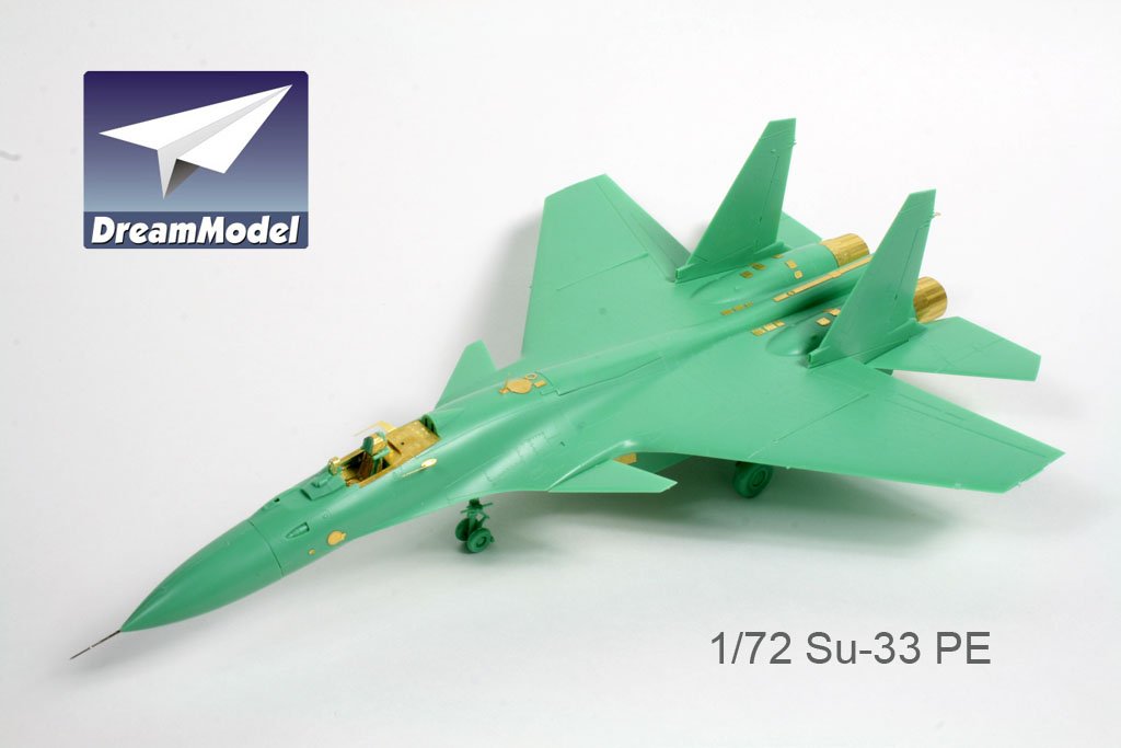 1/72 Su-33 Flanker Detail Up Etching Parts for Hasegawa - Click Image to Close