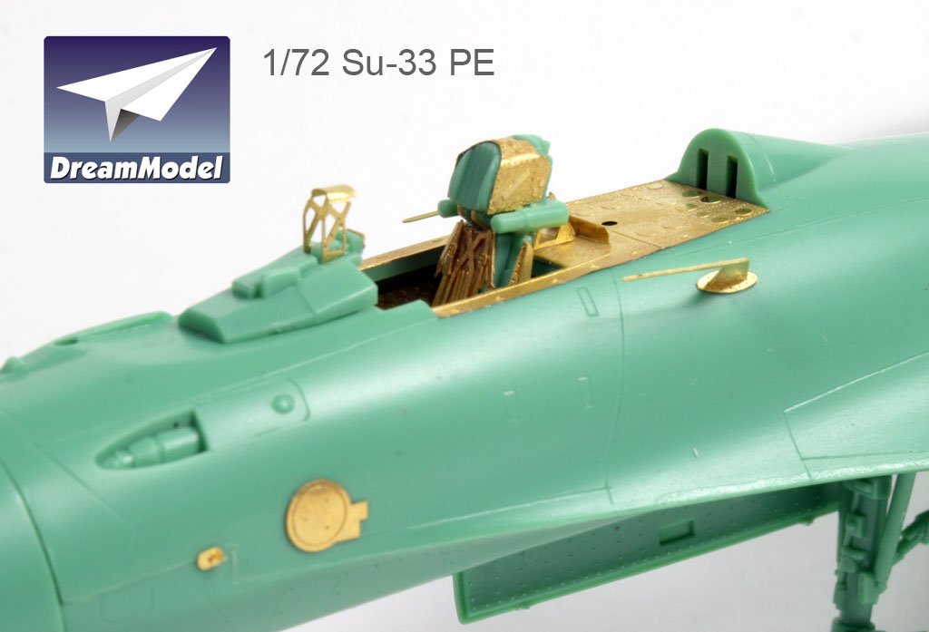 1/72 Su-33 Flanker Detail Up Etching Parts for Hasegawa - Click Image to Close