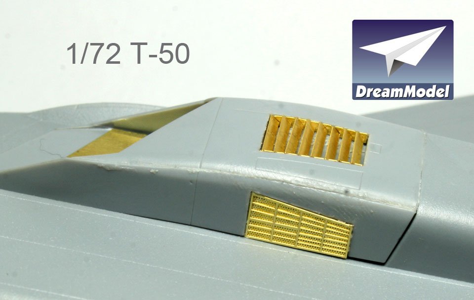 1/72 T-50 PAK-FA Detail Up Etching Parts for Zvezda - Click Image to Close