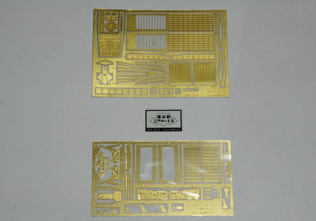 1/72 J-11A/B Detail Up Etching Parts for Trumpeter - Click Image to Close