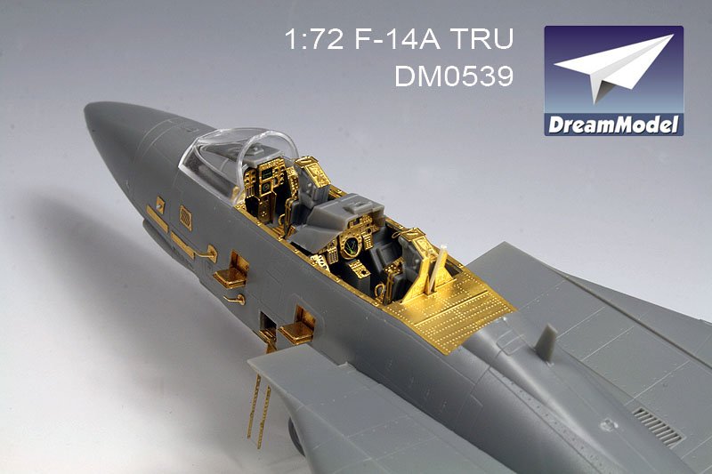 1/72 F-14A Tomcat Detail Up Etching Parts for Hobby Boss - Click Image to Close