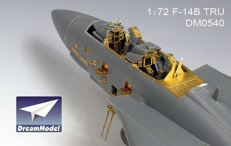 1/72 F-14B Tomcat Detail Up Etching Parts for Hobby Boss - Click Image to Close
