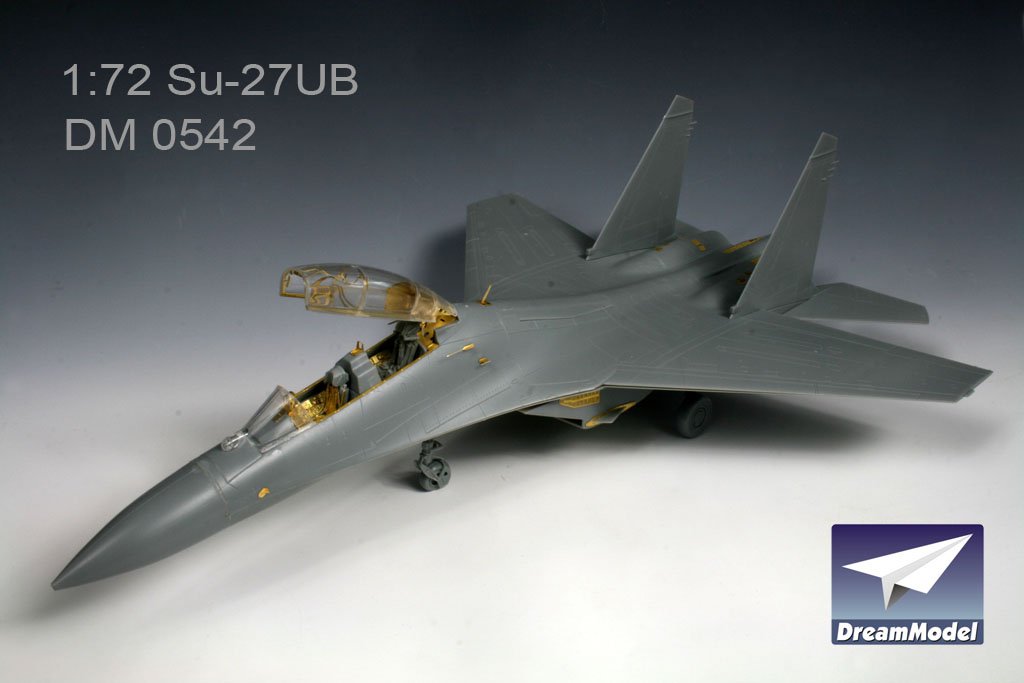 1/72 SU-27UB Flanker Detail Up Etching Parts for Trumpeter - Click Image to Close