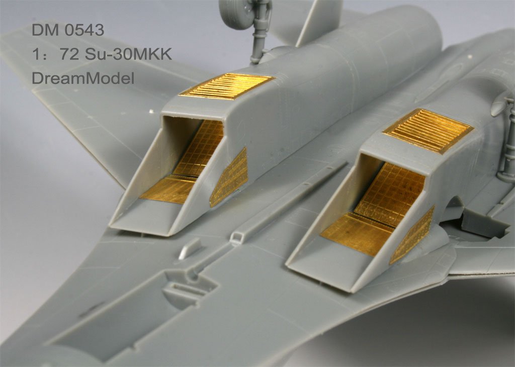 1/72 Su-30MKK Flanker Detail Up Etching Parts for Trumpeter - Click Image to Close