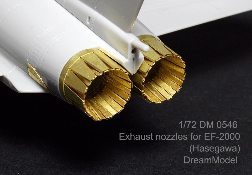 1/72 EF-2000 Typhoon Exhaust Nozzles Etching Parts for Hasegawa - Click Image to Close