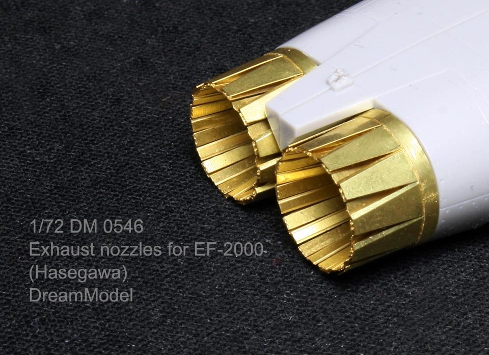1/72 EF-2000 Typhoon Exhaust Nozzles Etching Parts for Hasegawa - Click Image to Close