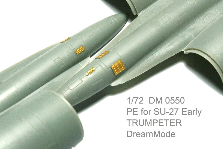 1/72 Su-27 Early Type Detail Up Etching Parts for Trumpeter - Click Image to Close