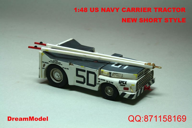 1/48 Modern US Navy Aircraft Carrier Tractor (Short Type) - Click Image to Close