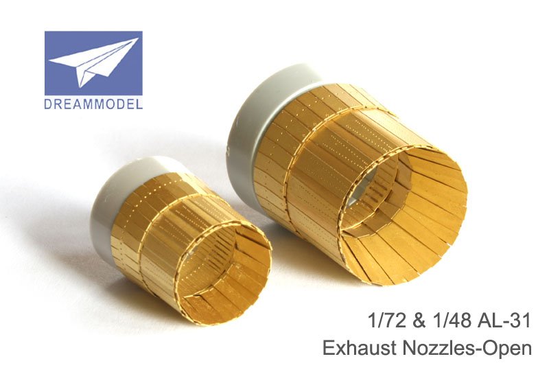 1/48 J-10 Exhaust Nozzles Etching Parts for Trumpeter - Click Image to Close