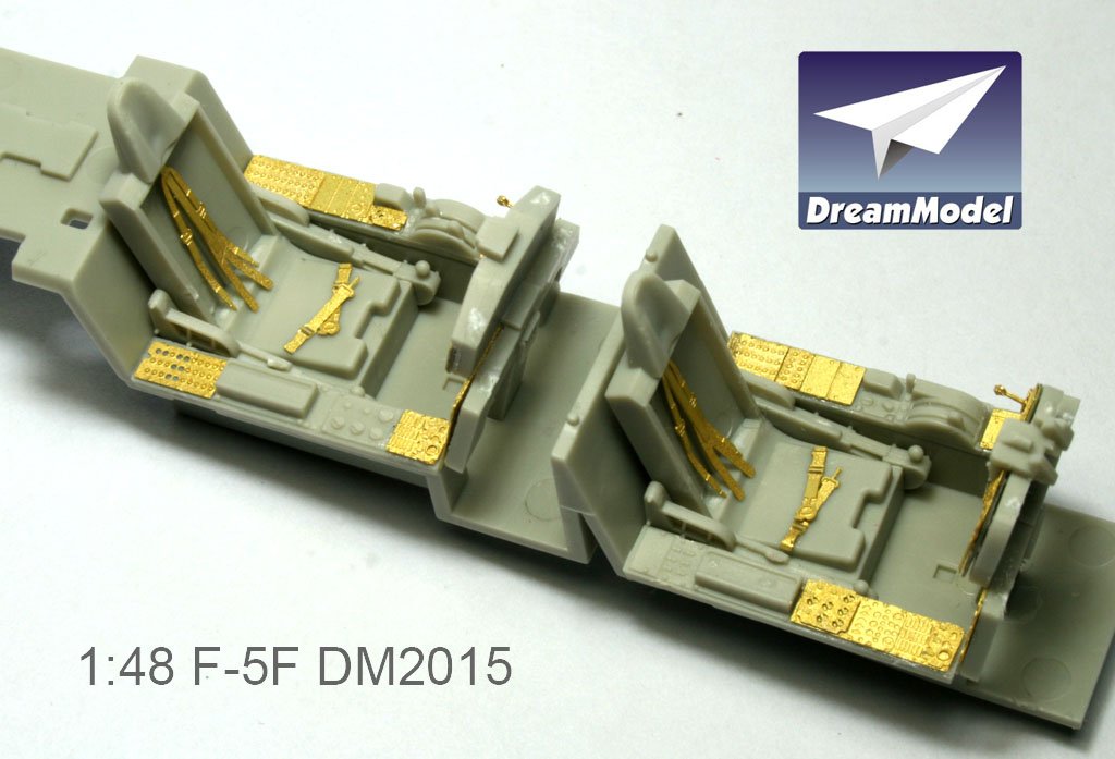 1/48 F-5F Tiger II Detail Up Etching Parts for AFV Club - Click Image to Close
