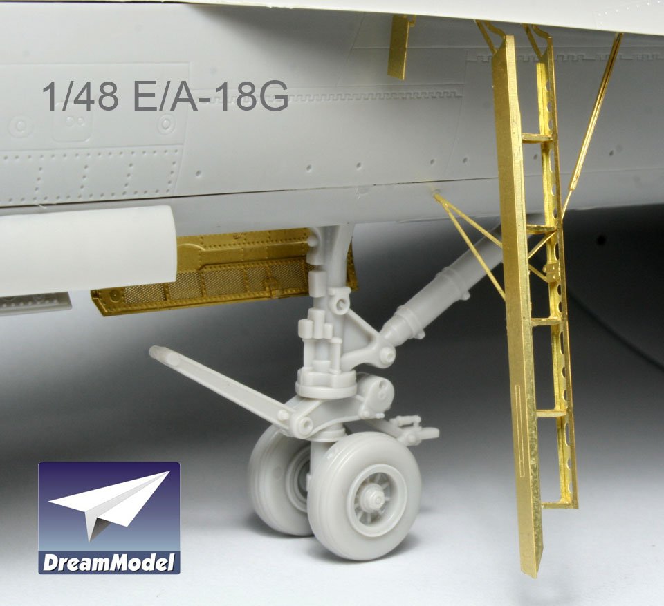 1/48 EA-18G Growler Detail Up Etching Parts for Hasegawa - Click Image to Close