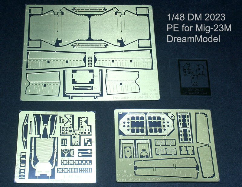 1/48 MiG-23 Flogger Detail Up Etching Parts for Trumpeter - Click Image to Close