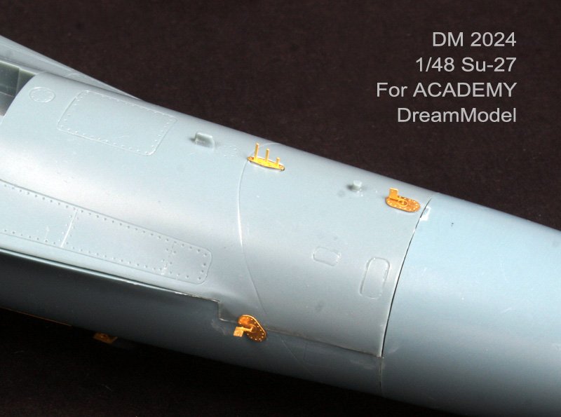 1/48 Su-27 Flanker Detail Up Etching Parts for Academy - Click Image to Close