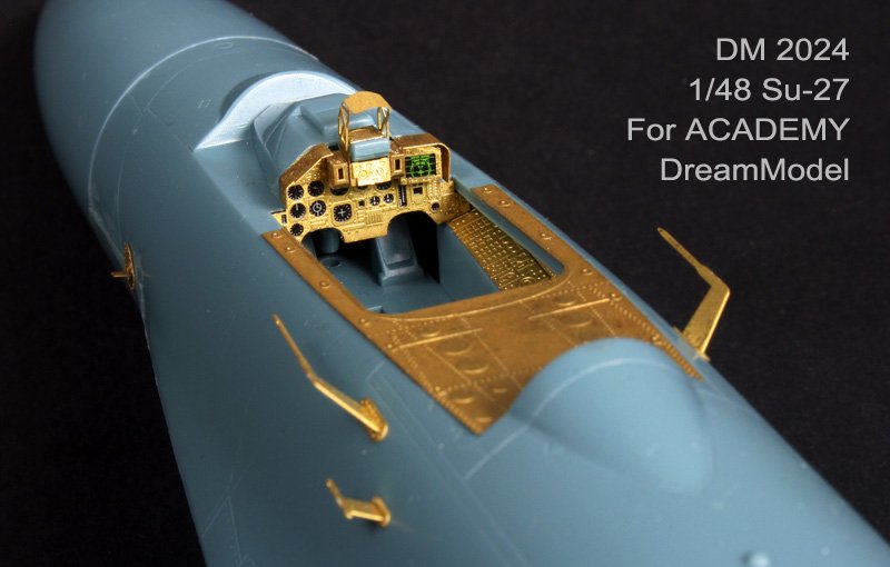 1/48 Su-27 Flanker Detail Up Etching Parts for Academy - Click Image to Close