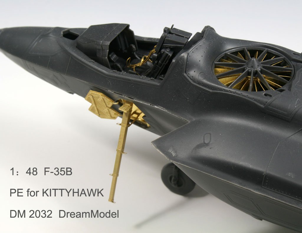1/48 F-35B Lightning II Detail Up Etching Parts for Kitty Hawk - Click Image to Close