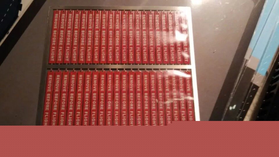 1/32 Remove Before Flight Flags Color Etching Parts