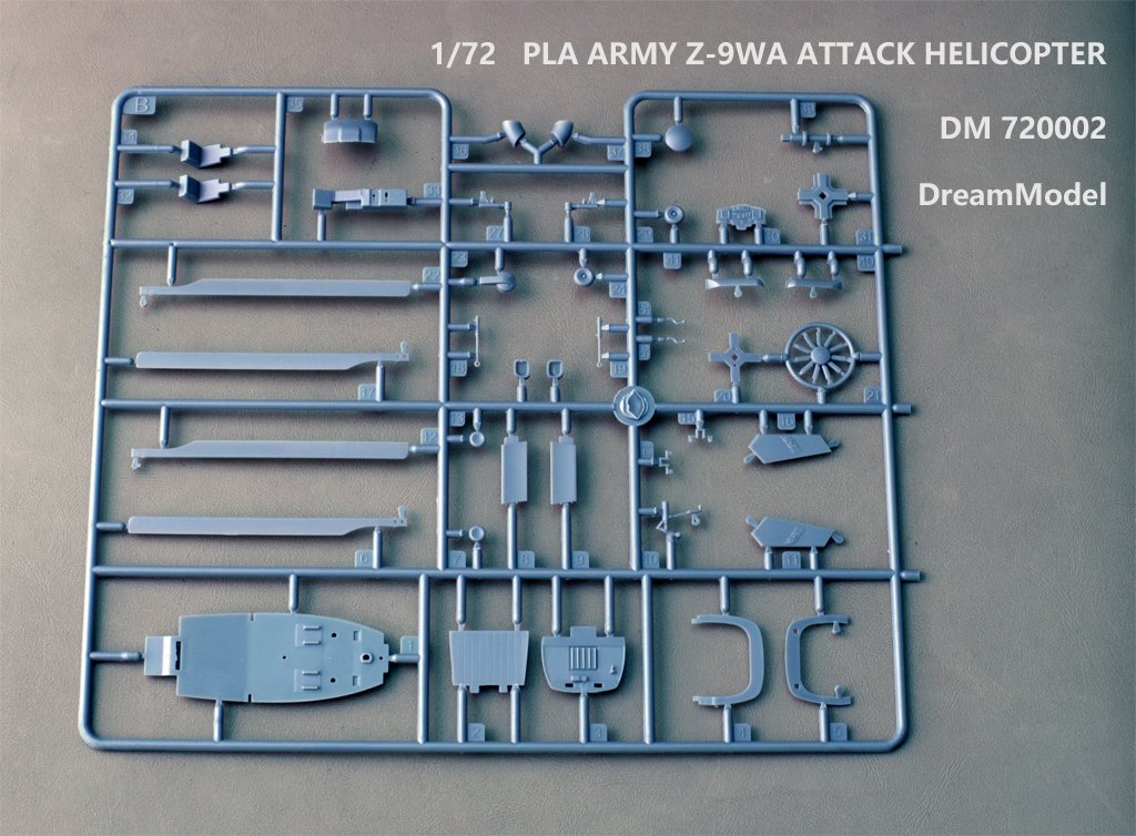 1/72 Chinese PLA Army Z-9WA Attack Helicopter - Click Image to Close