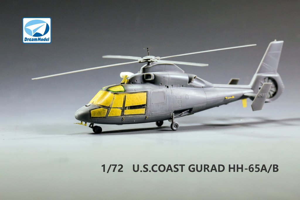 1/72 US Coast Guard HH-65A/B Dolphin Helicopter - Click Image to Close