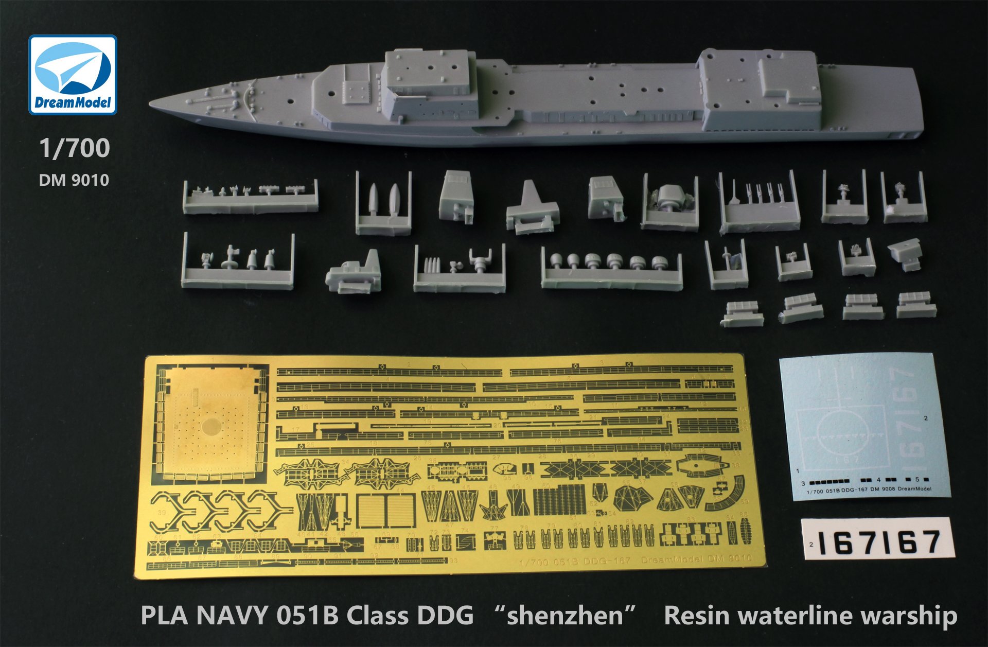 1/700 Chinese PLA DDG-167 051B Class Destroyer Resin Kits - Click Image to Close