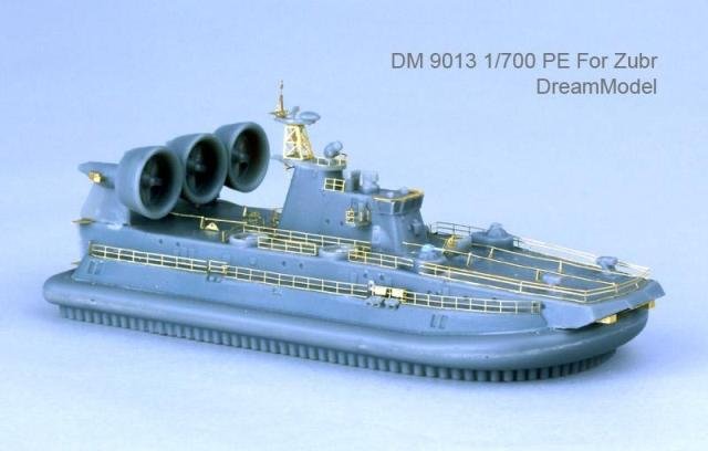 1/700 Zubr Class LACA Detail Up Etching Parts for Dream Model - Click Image to Close